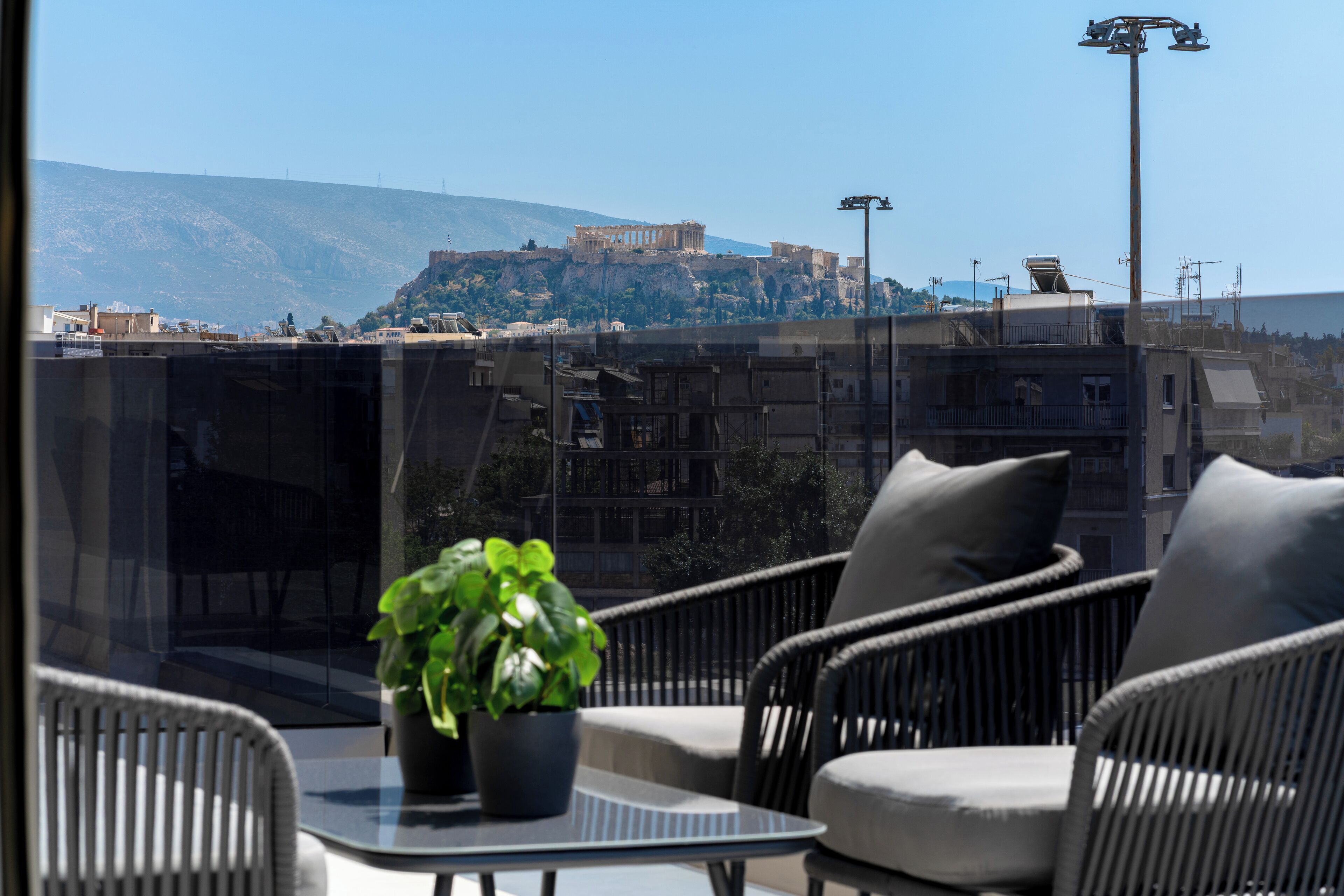 Panoramic Apartment, City View | Terrace/patio
