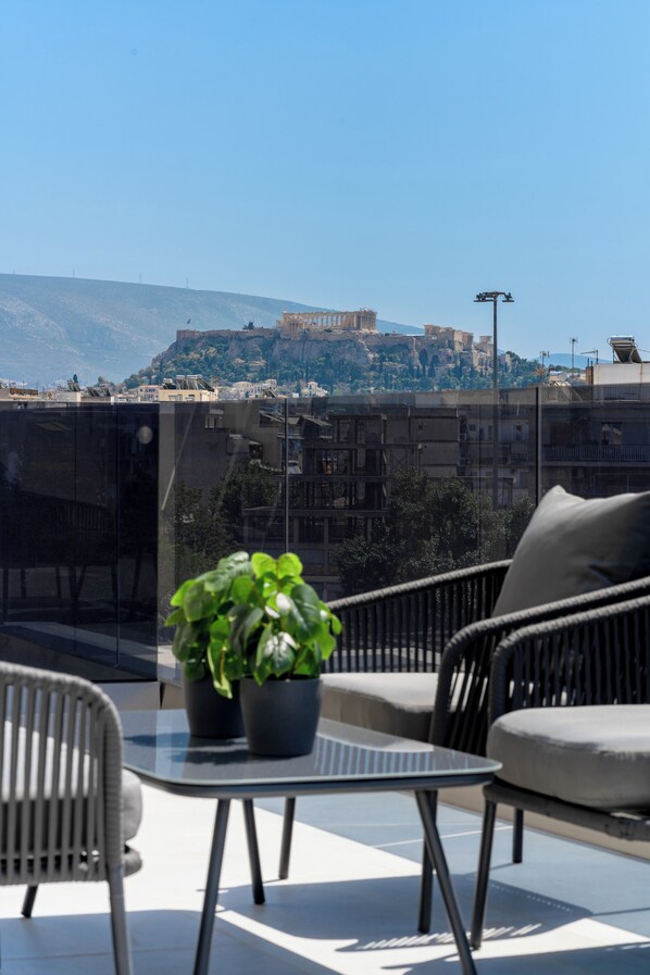Panoramic Apartment, City View | View from room