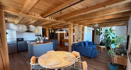 Maison centre village et piscine