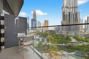 Balcony - Premium 3BR in Address Opera Burj Khalif (Dubai)