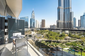 Appartement Luxe, vue ville | Balcon