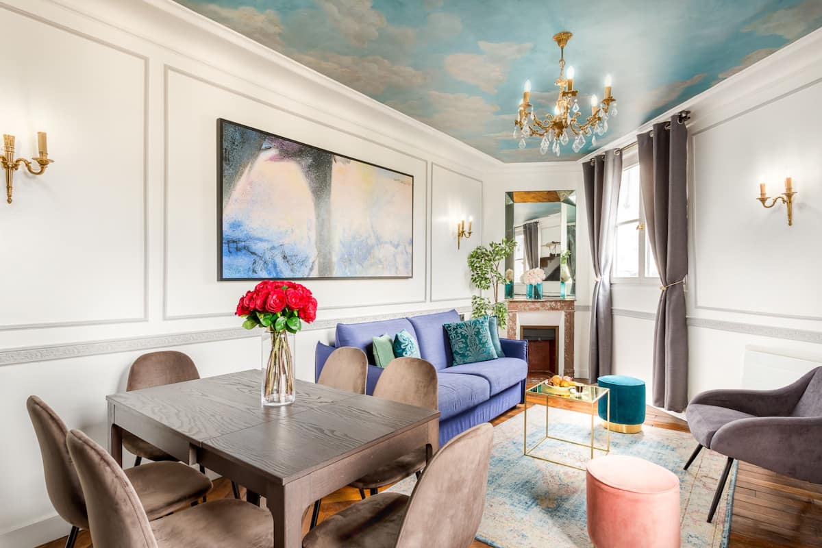 Apartment, City View | Living area