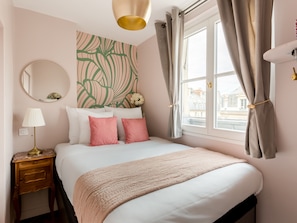 Apartment, City View | 2 bedrooms, in-room safe, desk, laptop workspace
