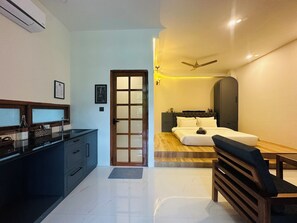 1 chambre, fer et planche à repasser, Wi-Fi, draps fournis