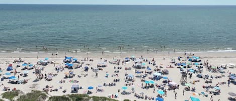 Una spiaggia nelle vicinanze