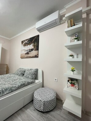 1 Schlafzimmer, Bügeleisen/Bügelbrett, WLAN, Bettwäsche