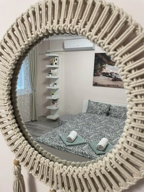 1 Schlafzimmer, Bügeleisen/Bügelbrett, WLAN, Bettwäsche