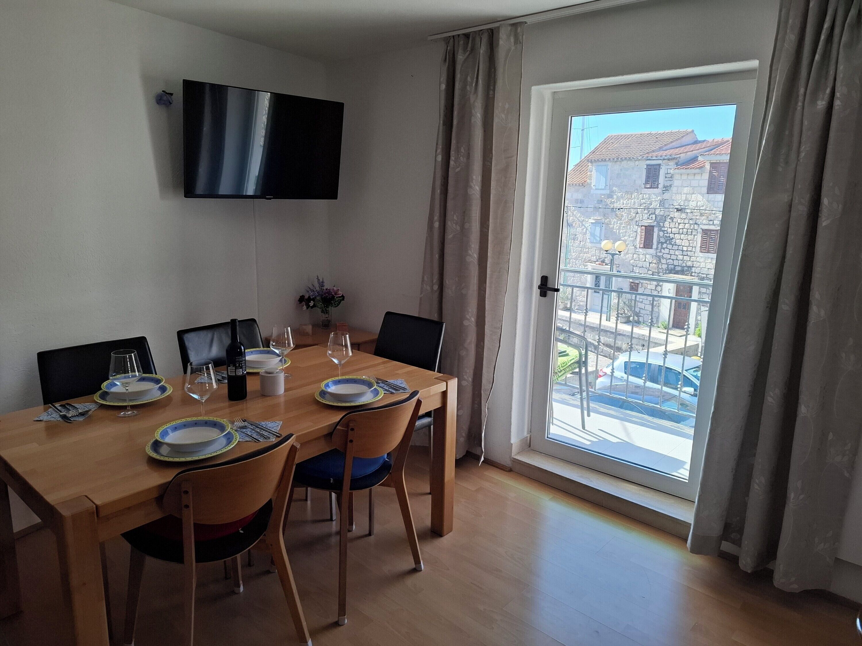 Appartement, balcon, vue mer | Restauration dans la chambre