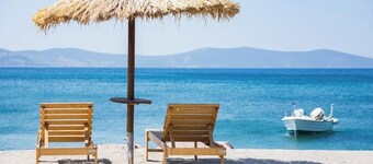 One-Bedroom Apartment with Sea Views and Olive Grove Serenity for Up to 4 Guests