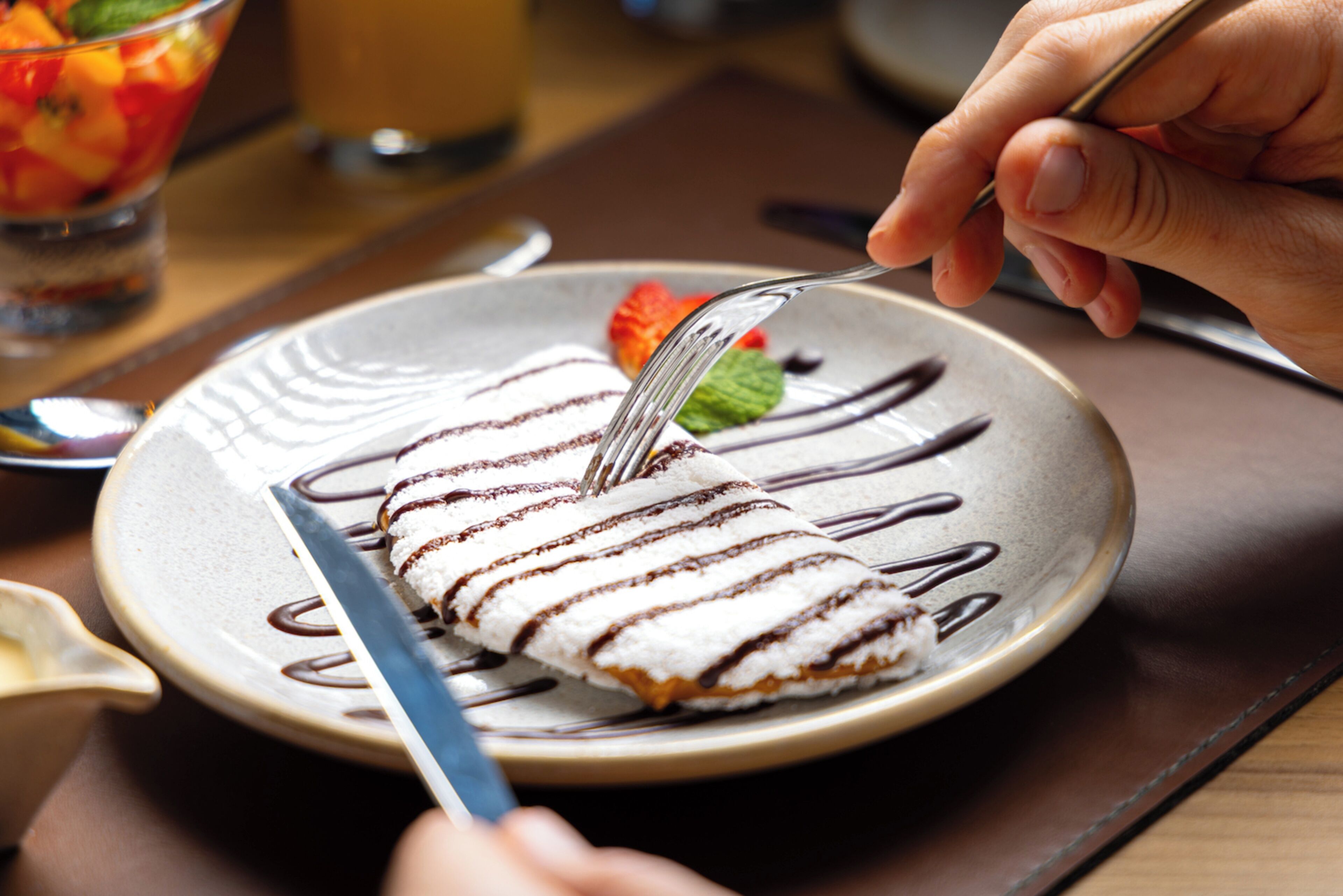 Desayuno completo gratuito y diario