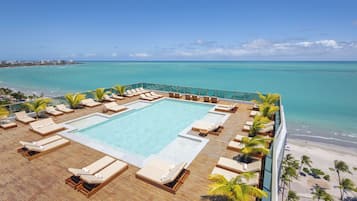 Indoor pool, outdoor pool