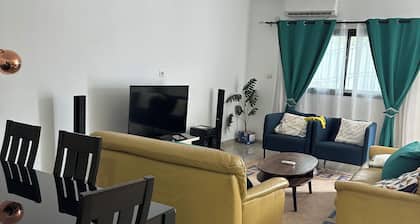 Furnished villa in Sassandra Côte d'Ivoir 800 meters from the beach, pets welcome