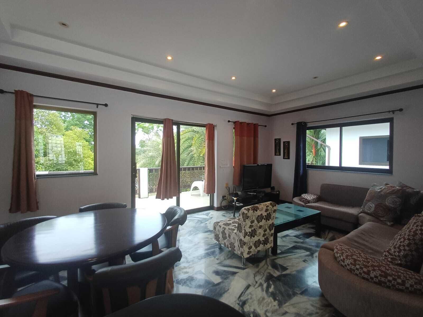 Villa, Garden View, Poolside | Living area