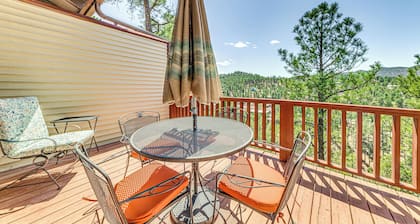 Walk to Dtwn Ruidoso: Mtn-view Condo w/ Pool!