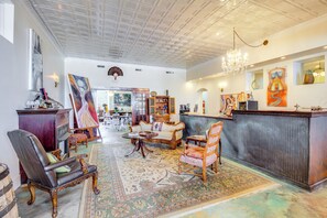 Apartment (1 Bedroom) | Interior - Community Courtyard & Fireplace: Cowan Apt! (Cowan)