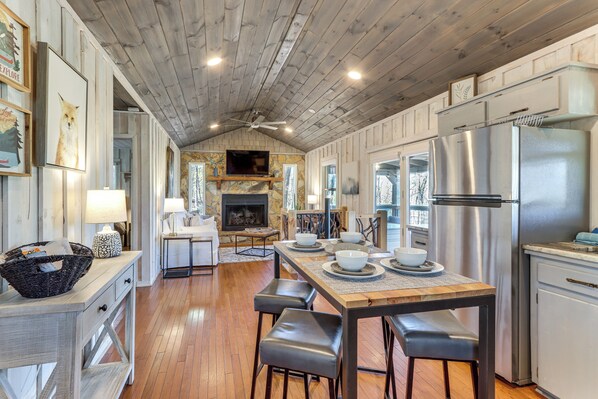 House (3 Bedrooms) | Front of property - 3 Mi to Dtwn: Blue Ridge Cabin w/ Hot Tub & Views (Blue Ridge)