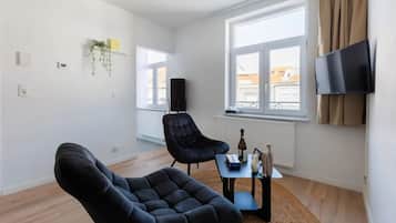 Classic-lejlighed (1 Bedroom) | Opholdsområde | Tv