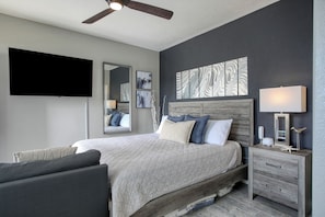 1 chambre, accès au Wi-Fi (inclus), literie fournie