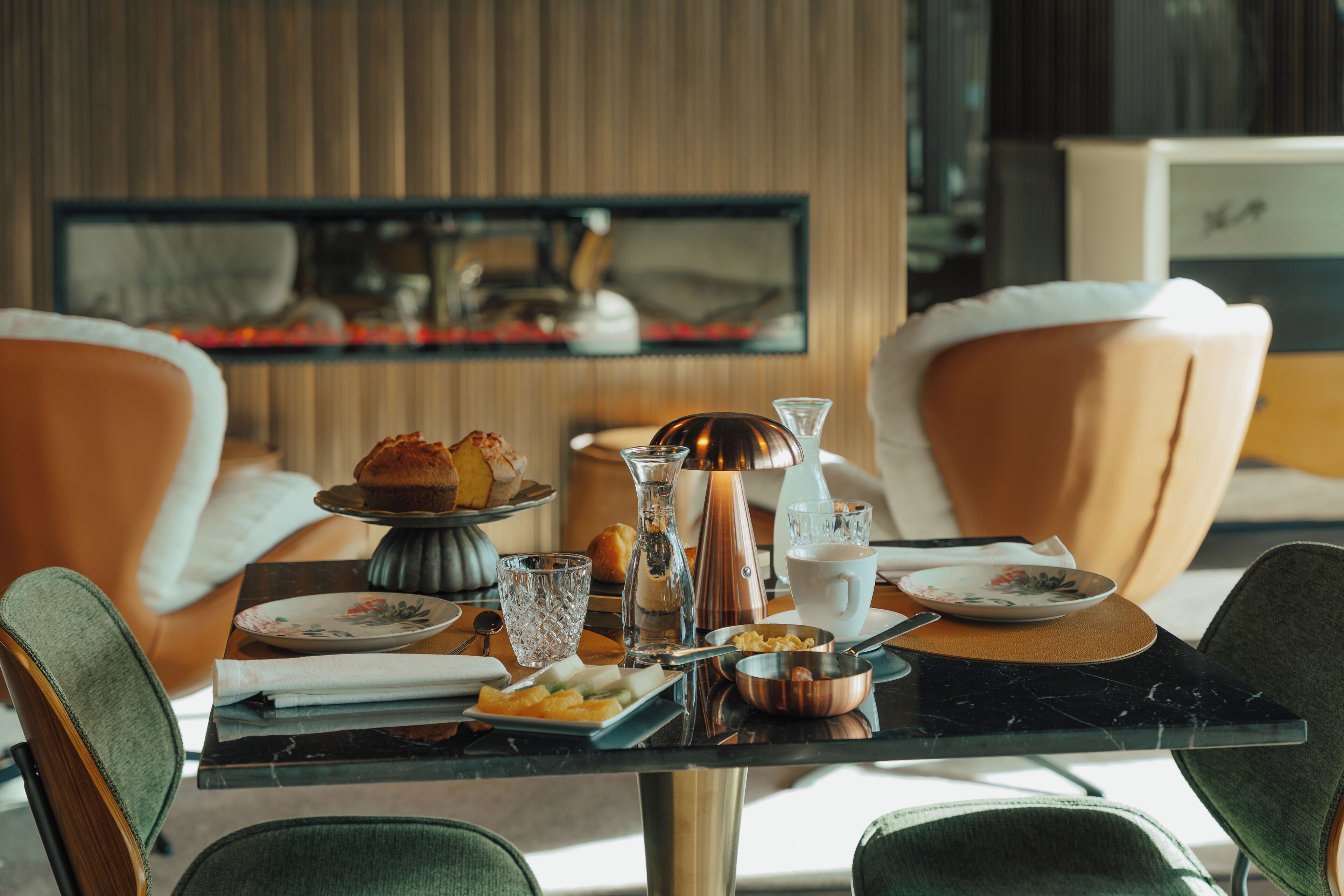 Gratis morgenmadsbuffet hver dag