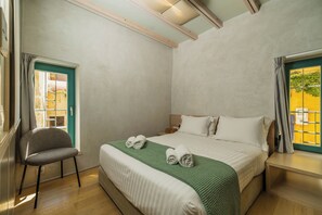 Living area - Panaretos Deluxe Maisonette (Chania)