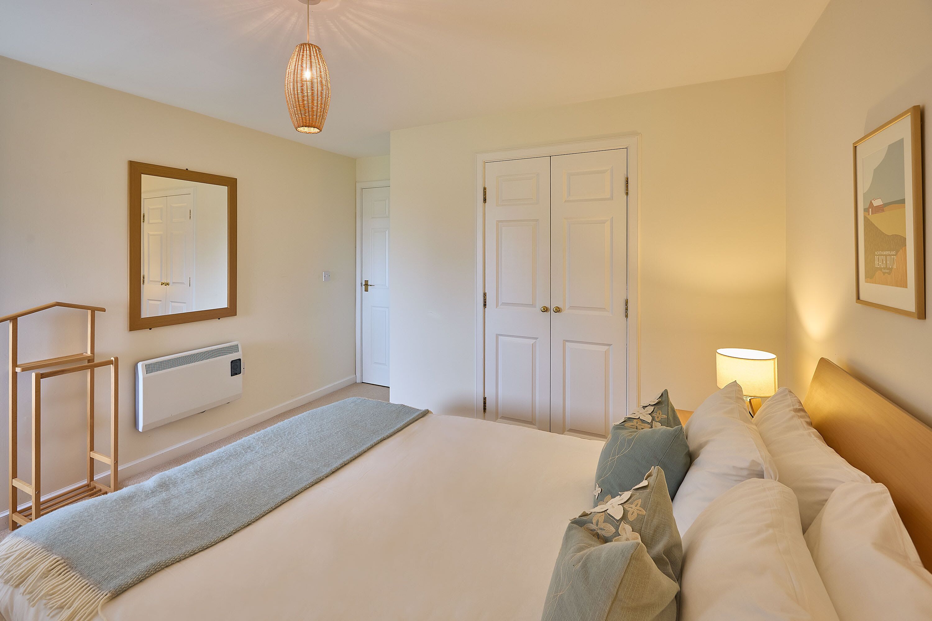 3 bedrooms, iron/ironing board, travel cot, WiFi