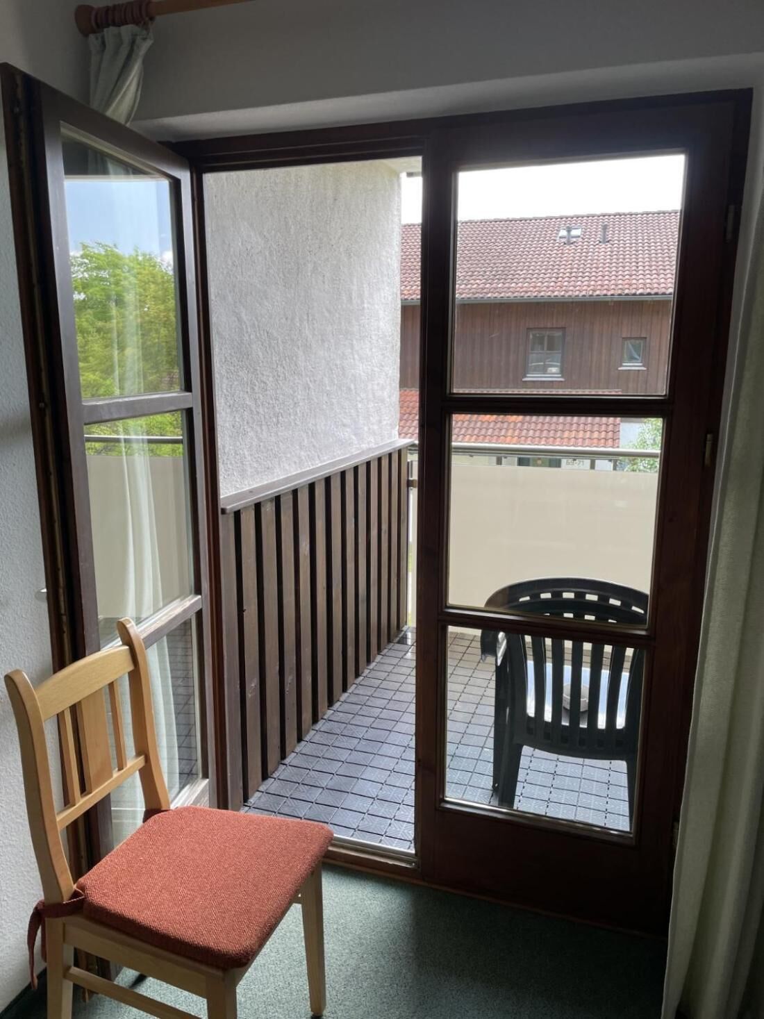 Apartment, 2 Schlafzimmer, Balkon, Gartenblick | Balkon