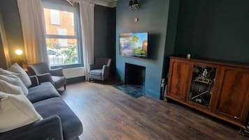 TV, books, offices, computer monitors