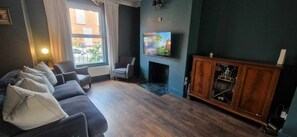 TV, books, offices, computer monitors