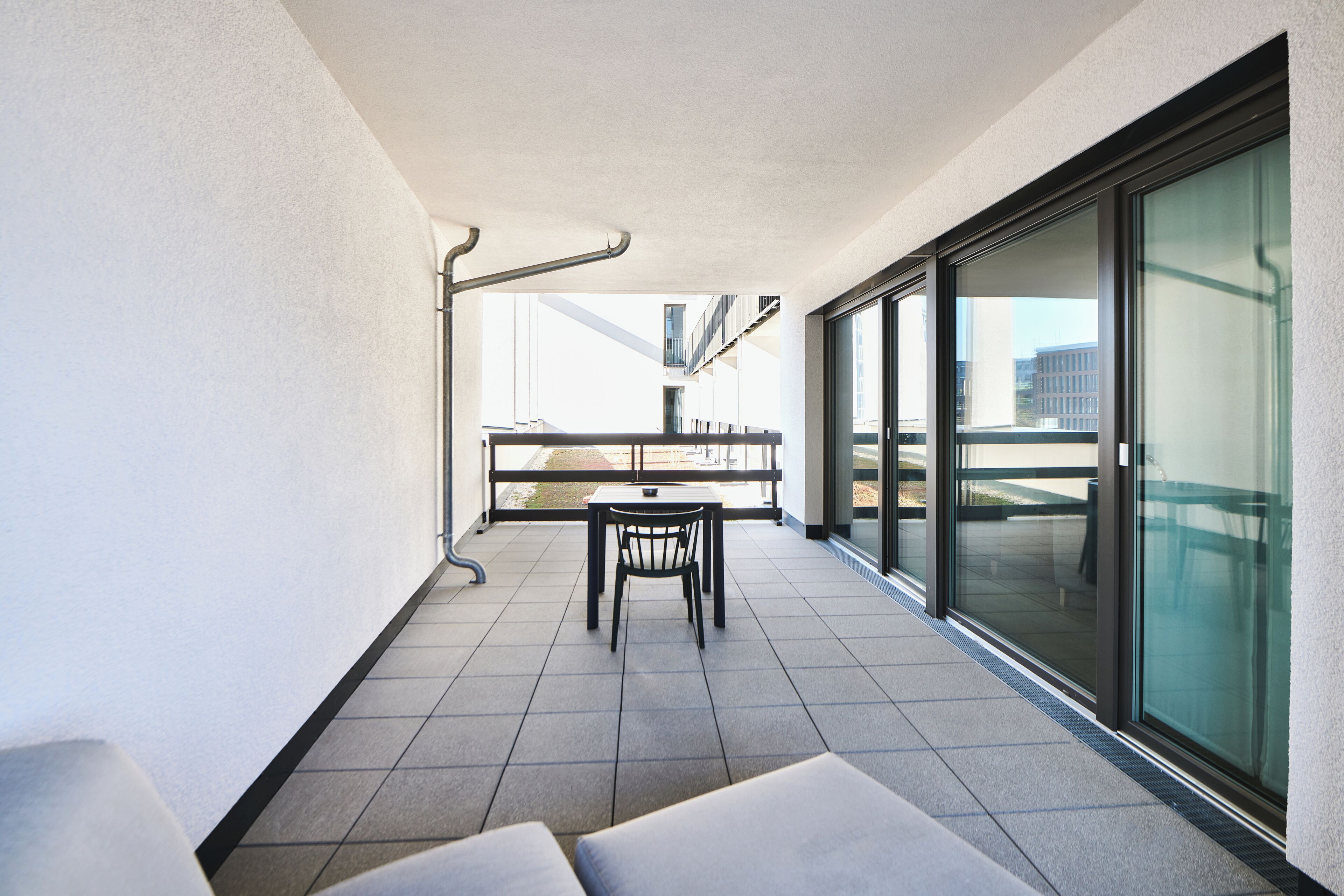 Suite, 2 Einzelbetten, Nichtraucher, Stadtblick | Terrasse/Patio