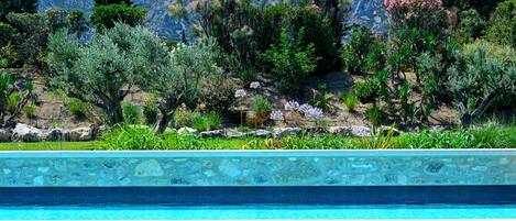 Piscina a l'aire lliure i piscina climatitzada