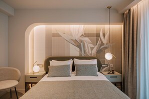 Double Room | Premium bedding, minibar, in-room safe, laptop workspace - Cento Palme (Rhodes)