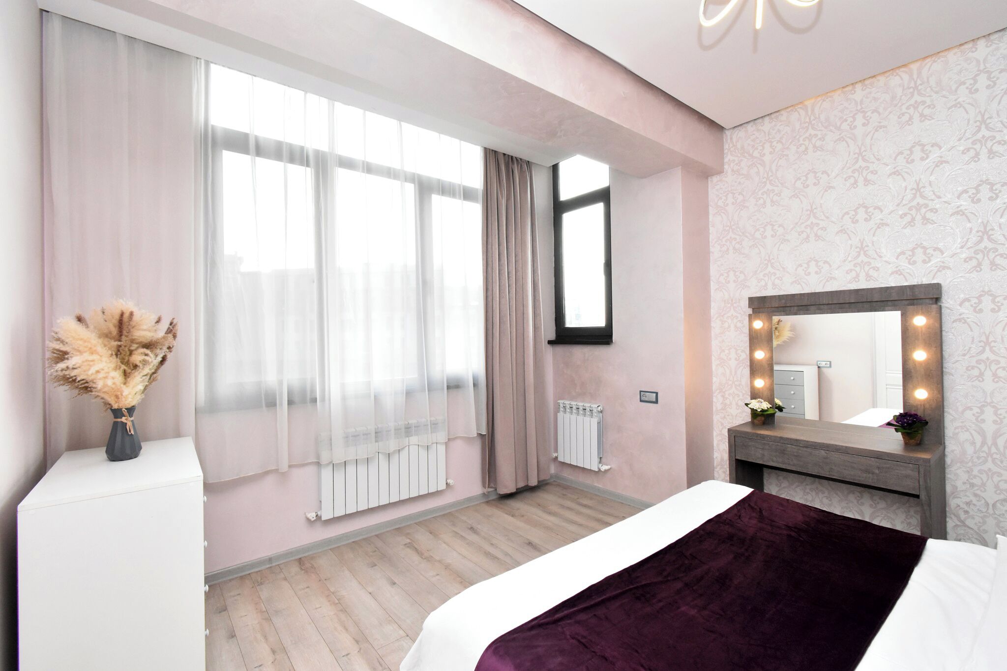 1 bedroom, blackout drapes, iron/ironing board, free WiFi