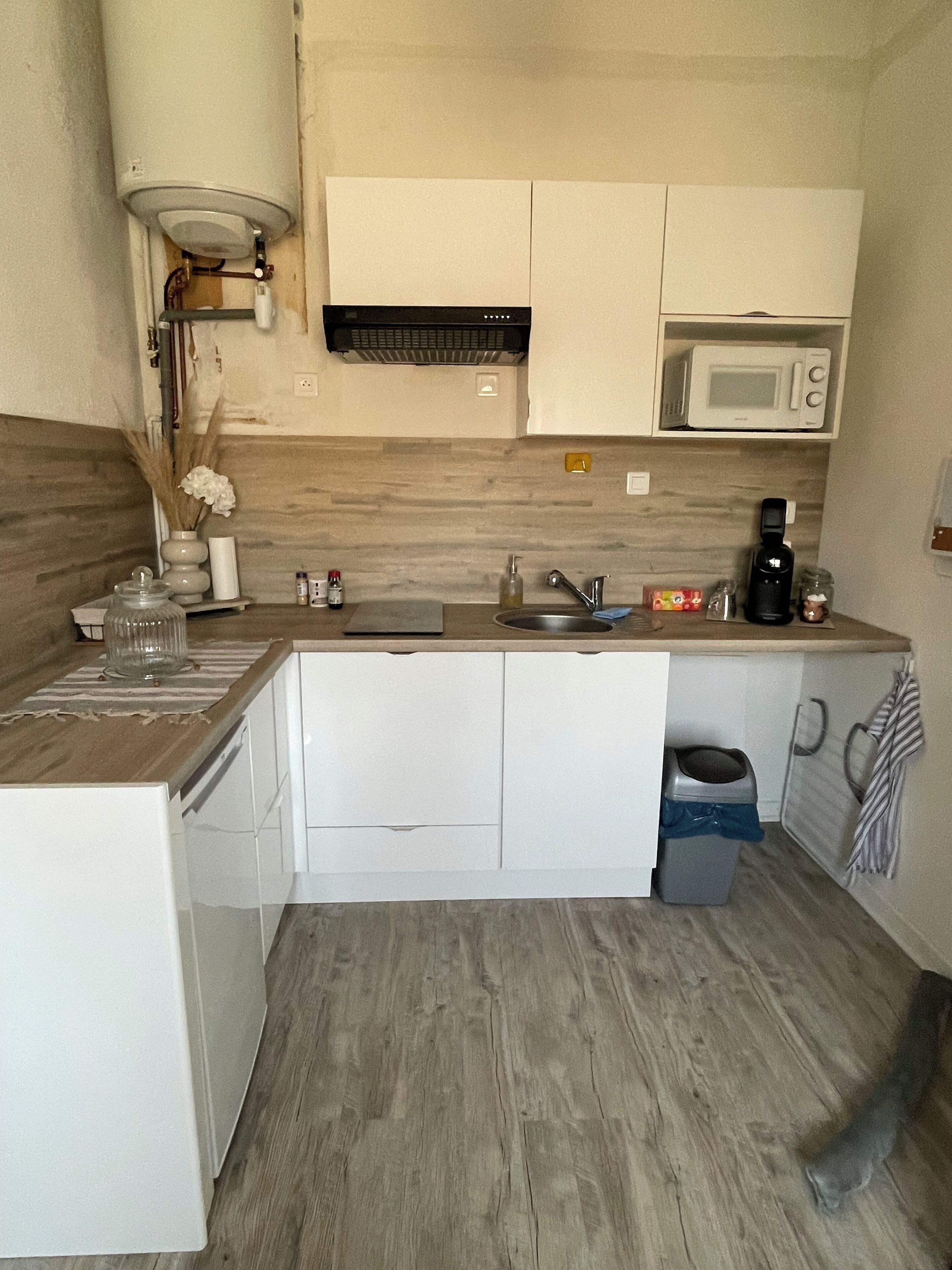 Micro-ondes, plaque de cuisson