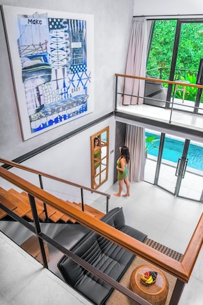 Appartement Premium, vue piscine