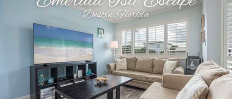 TV, DVD player, offices