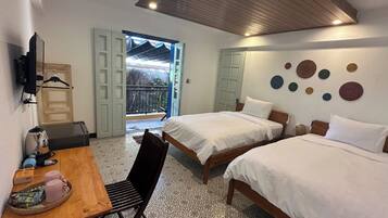 8 室のベッドルーム、WiFi、ベッドシーツ