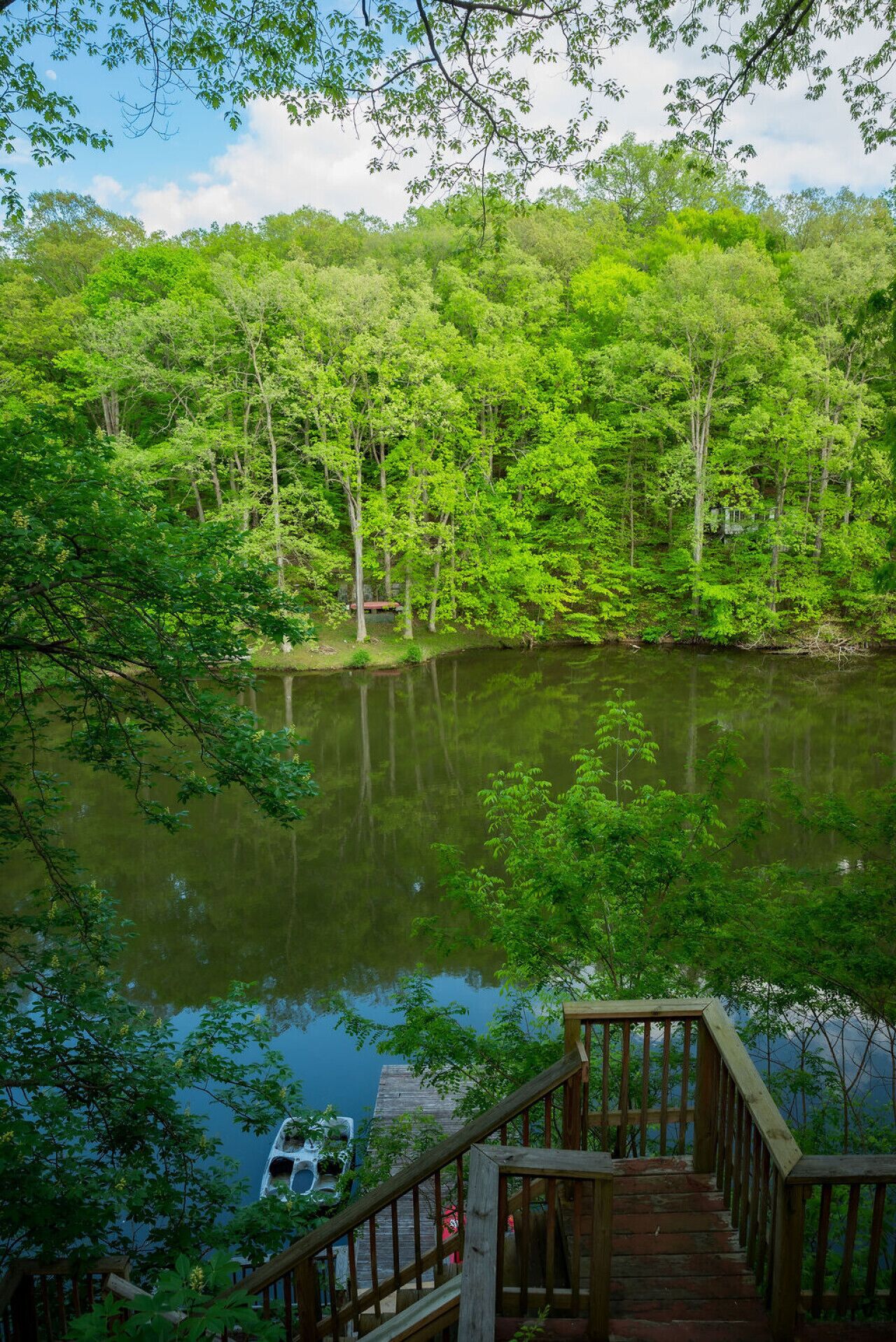 Utsikt fra overnattingsstedet