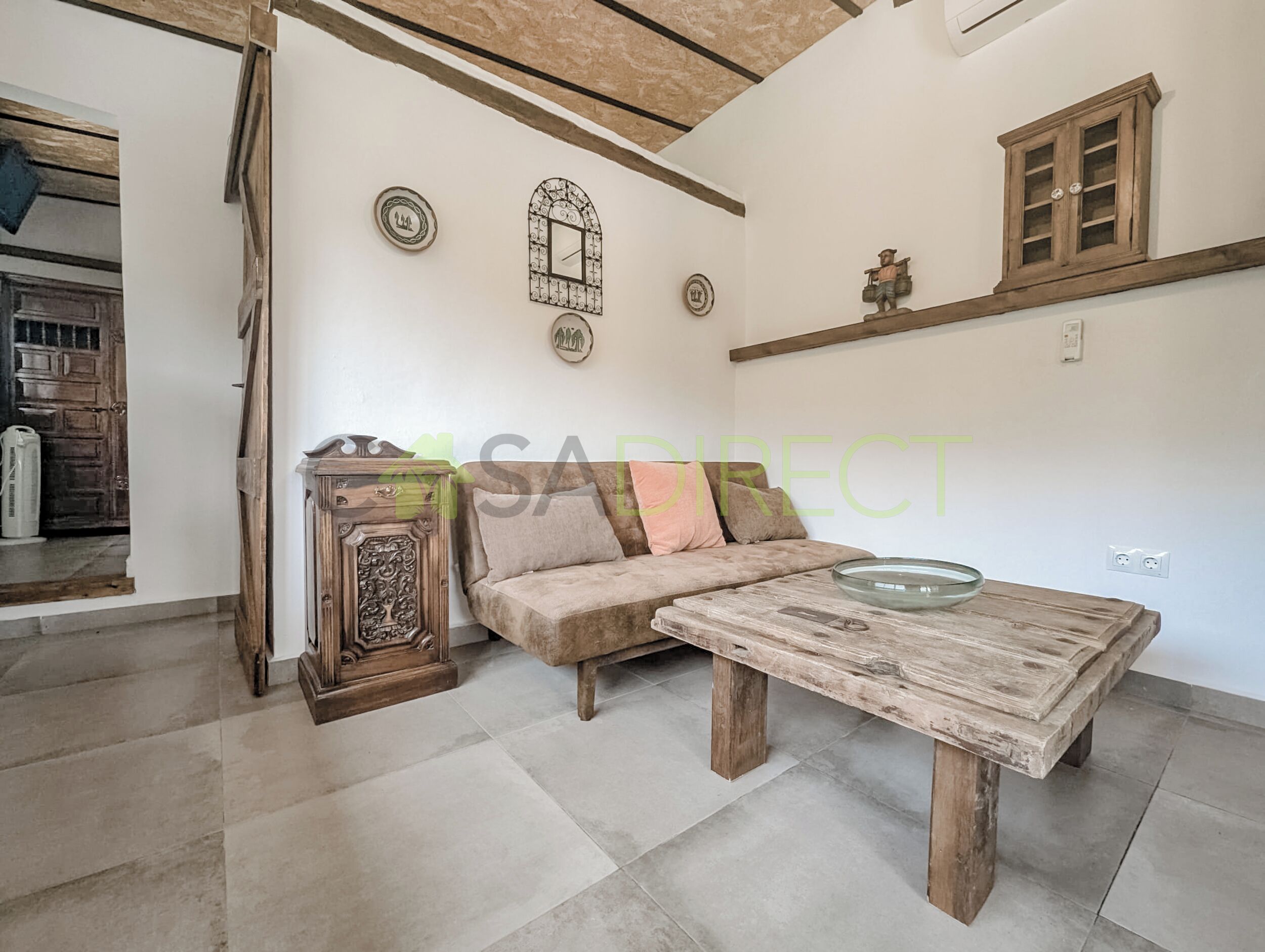 Ferienhaus, 1 Schlafzimmer, Raucher, eigener Pool | Wohnzimmer