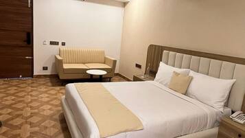 Premium Double Room, City View | Iron/ironing board, free WiFi