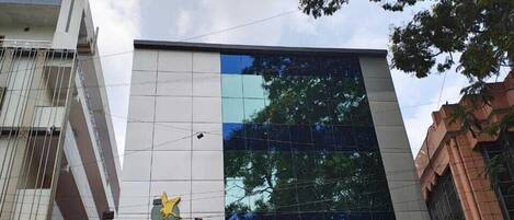 Façade de l’hébergement