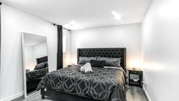 2 chambres, fer et planche Ă repasser, Wi-Fi, draps fournis