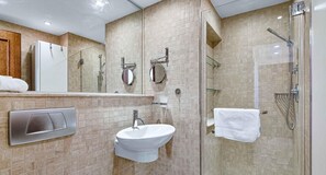 Shower, hair dryer, towels - Apartment APG13 - Alambra (Kouklia)