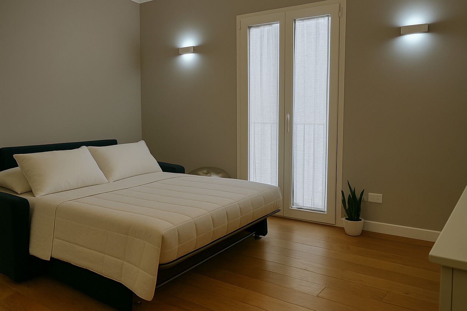 1 Schlafzimmer, WLAN, Bettwäsche