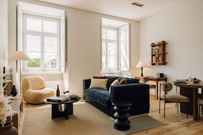 Classic Apartment, City View | Living area - Ando Living Corpo Santo House (Lisbon)