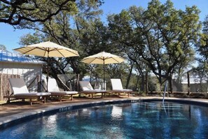 Pool - Cottage #3 with Saltwater Pool and Cafe (Austin)