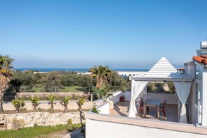 Lägenhet - 2 sovrum | Restaurang utomhus