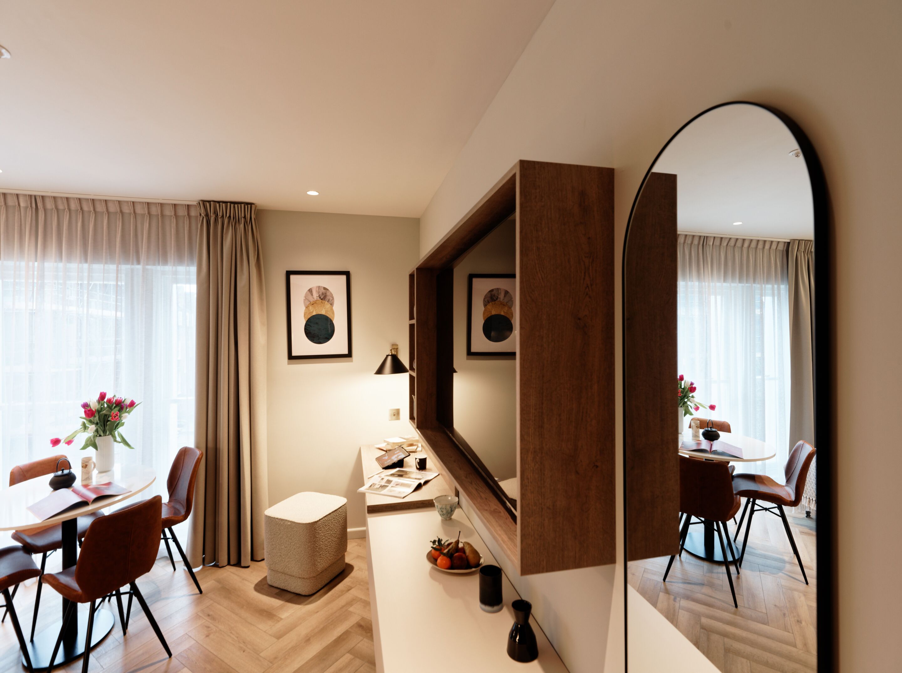 Studio Deluxe, salle de bains attenante | Bar lounge