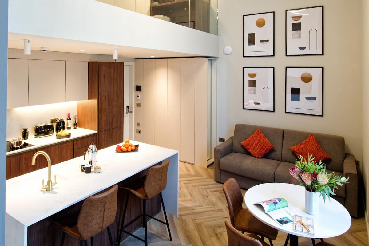 Appartement Duplex Ville | Coin séjour
