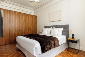 2 bedrooms, iron/ironing board, travel crib, WiFi