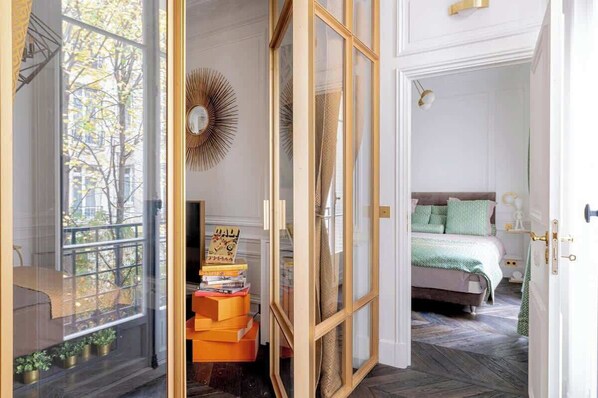 4 bedrooms, iron/ironing board, travel crib, WiFi